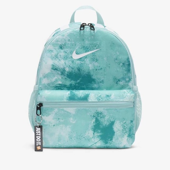 Nike Other - Nike Brasilia JDI tie dye print mini backpack in turquoise